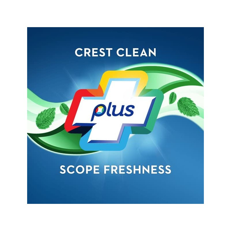 Crest Toothpaste Plus Scope Whitening Minty Fresh (Pack of 6)