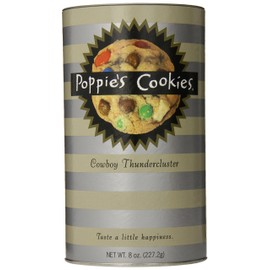 Poppie's Cookies Cowboy Thundercluster, 8-Ounce Canisters (Pack of 4)