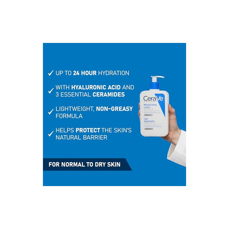 CeraVe CeraVe Moisturising Lotion with Hyaluronic Acid and 3 Essential