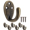 Fuxxer 6 Classic Iron Hooks Coat Hooks Clothes Hooks Bronze