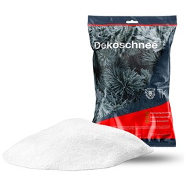 TK Group Timo Klingler artificial snow, deceptively real and soft, fluffy, snow, glitter scatter decorative snow as Christmas decoration.