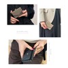 Compact Mini Wallet, Genuine Leather, Small Folding Wallet, Trifold Wallet,