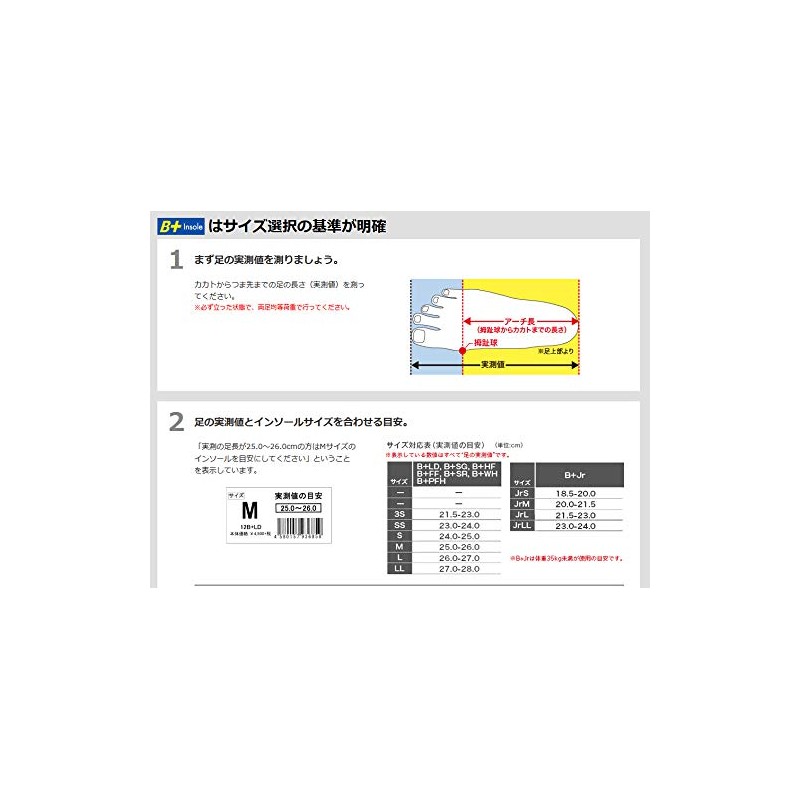 Hoshino B+ Insole, Winter Heat 2 (3S)