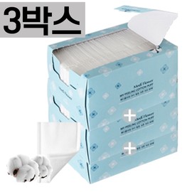 Large capacity embossed cotton pads 300 sheets x 3 boxes (total 900 sheets) 100% pure cotton - 3. My Peeling 80 sheets x 3 boxes / 대용량 엠보싱 화장솜 300매x3박스(총900매)순면 100% - 3.마이 필링 80매x3박스