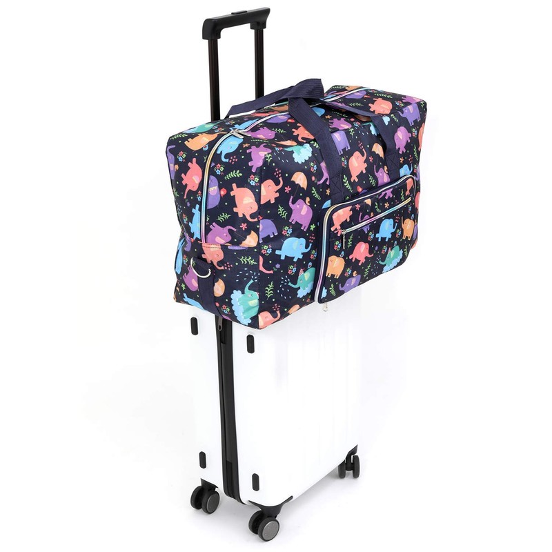 Arxus Large Foldable Duffel Tote Carry on Weekend Overnight Travel