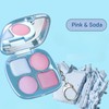 FWEE Pocket Cheek Palette 9.6g, Color:CP04 Grape & Berry