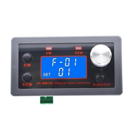 ZK-SMC02 Stepper Motor Driver Controller Integrated Board Forward Reverse Pulse Speed Angle Control Module PLC Serial Communication for NEMA 17 23 Motor