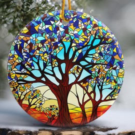 GGEB Tree of Life Ornament,Christmas Ornaments,Tree of Life Christmas Decoration,Holiday Decorations Present Idea,Tree of Life Ornaments for Christmas Tree,Heirloom Keepsake,Tree of Life Gifts Ideas.