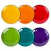ZAINCA Melamine Dinner Plates, Round Plates,Shatter Resistant, 11 inch, set