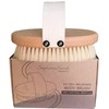 Stephanie Franck Beauty Dry massage brush made of natural bristles