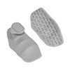 Frediuo 2Pcs Weight Lifting Grips Hand Protector Fingerless Barbell Bar