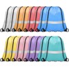 Grneric 16Pcs Drawstring Bags Bulk Cinch Bag, Polyester String Bag