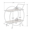 FirsTime & Co. Black and Brown Odessa Bar Cart, 2