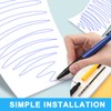 50pcs Blue Retractable Ballpoint Pen Refills 0.7mm Ballpoint Pen Replacement