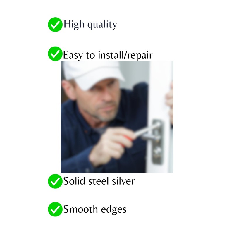 8mm Solid Steel Spindle Bar for Door UPVC Windows Size