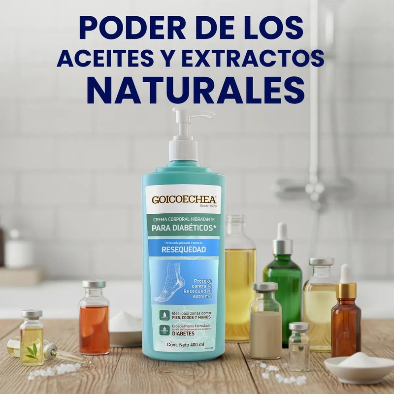 Goicoechea DiabetTx Crema Humectante e Hidratante 400 ml