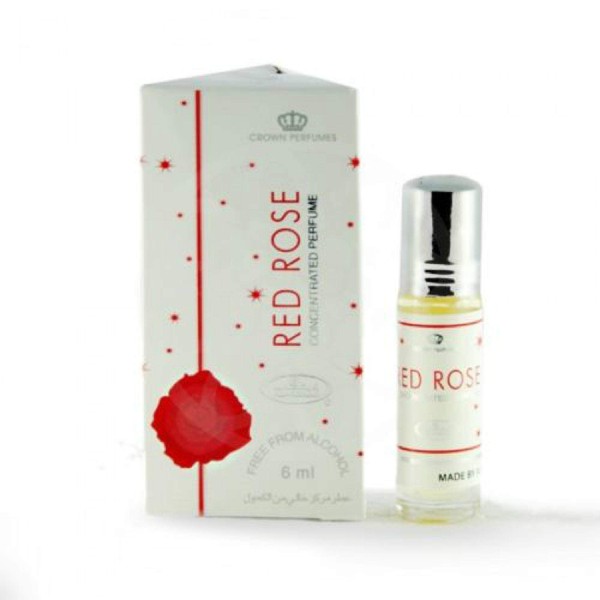Business Square Musk Perfume Al Rehab Red Rose 6 ml 100% Oil