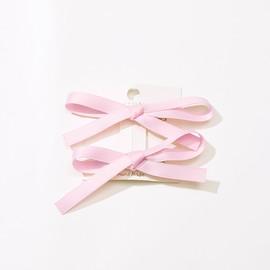 Ayesha 10PCS Pink Hair Bows Clips Pink Coquette Bows Clips Mini Bows Hair Ribbon for Women Girls Toddlers Tiny Bow Claw Clip for Thick Fine Hair