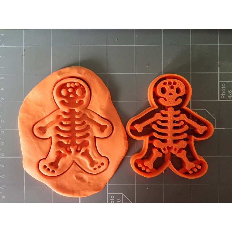 Gingerbread Skeleton Cookie Cutter