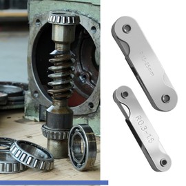 eMagTech Set of 4 radius gauge measuring tool stainless steel radius gauge set concave-convex