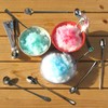 Nagao Tsubamesanjo Shaved Ice Spoon, Mini, Polar Bear, Set of