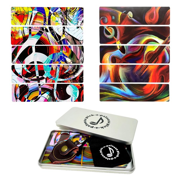Pick-a-Palooza Guitar Pick Pack Custom Strips For Your Guitar Pick