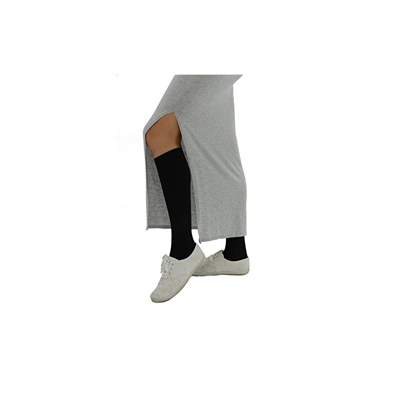 MAXAR Microfiber Knee High Compression Socks for Women & Men