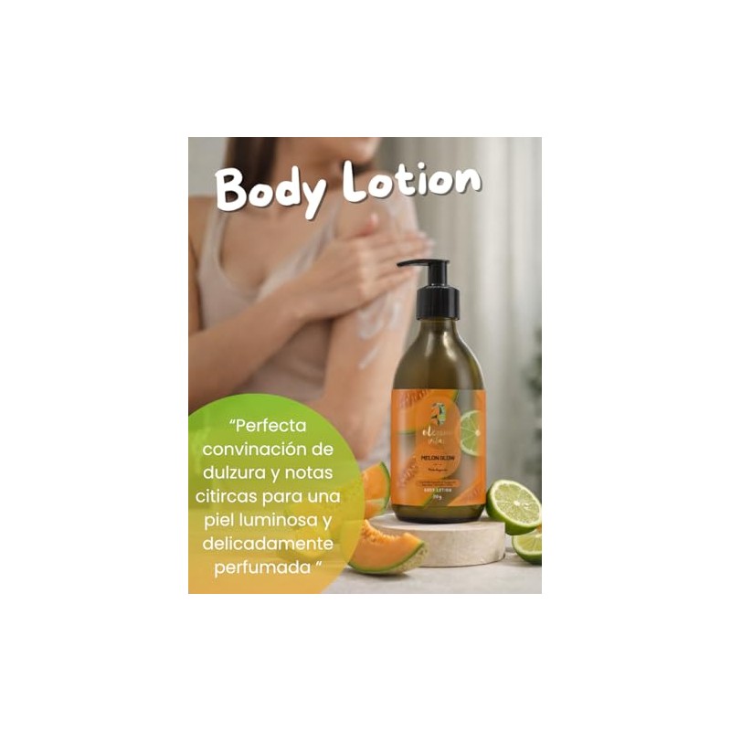 Oleum Vitae Kit Dúo Shower Gel Body Lotion Melon Glow