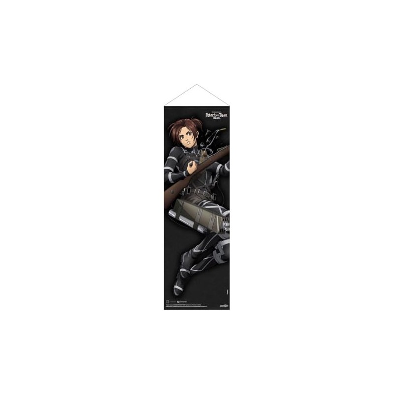 Attack on Titan wallscroll Slim Sasha Braus 30 x 90