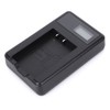 SEIVI Camera Battery Single Charger with LCD Display USB Intelligent