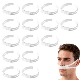 Nose Bandage Pack of 14 Nose Bandage with Ear Loops, Nose Bandage Holder, Nose Bandage After Surgery, Elastic Bandage Holder for Nose Surgery