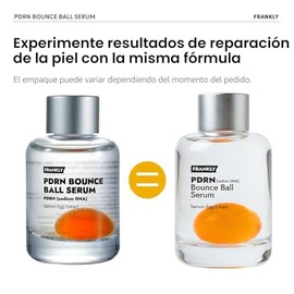 FRANKLY Salmon PDRN Bounce Ball Serum – 99% Pure Salmon DNA PDRN para recuperación posterior a las microagujas, enrojecimiento y reparación de la piel