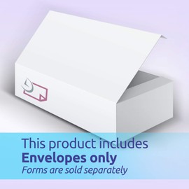 50 Self Seal Envelopes for 1099 Forms