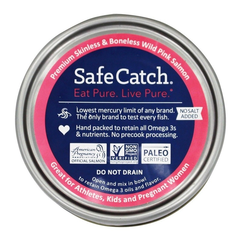 Safe Catch - Premium Skinless & Boneless Wild Pink Salmon