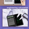 Calculator with Notepad Portable 10 Digits LCD Display Scientific Calculator