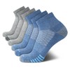 Van Heusen Men's Athletic Quarter Cut Socks (6 Pack), Size