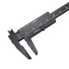 sourcing map Vernier Caliper 80mm 3 Inch Metric Mini Double
