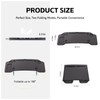 Foldable Car Table,Steering Wheel Desk for Laptop/Meal Tray Travel, 2-in-1