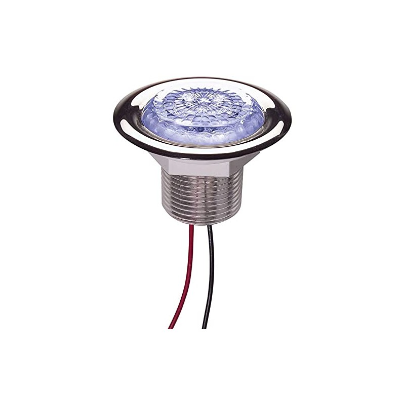 Innovative Lighting LED Recess Mount Starr Light with Stainless Steel