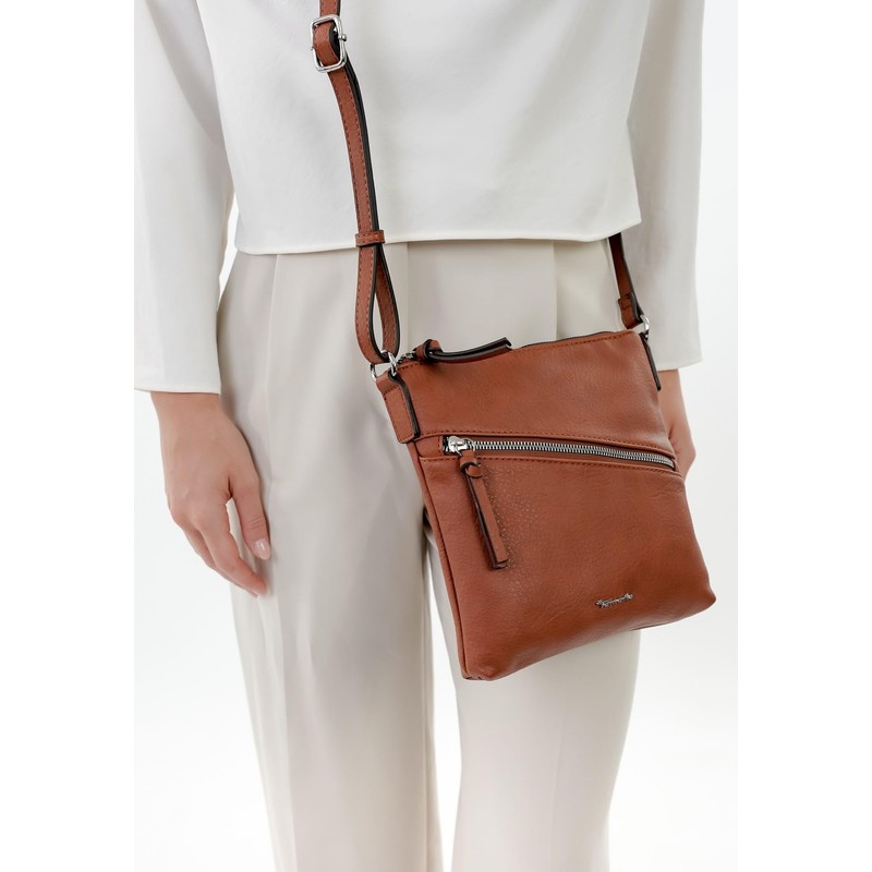 Tamaris Umhängetasche TAS Alessia 30443 Damen Handtaschen Uni cognac 700