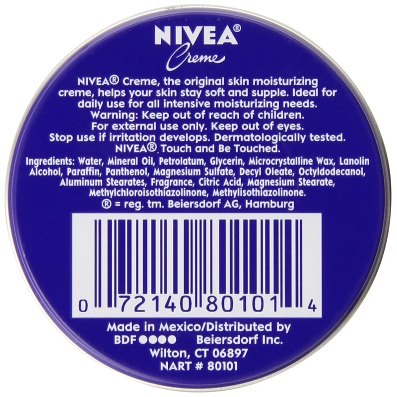 NIVEA Skin Creme 1 oz (Pack of 8)