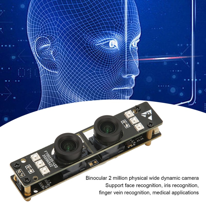 Dual Lens USB Camera Module 2MP 1080P Wide Dynamic Low