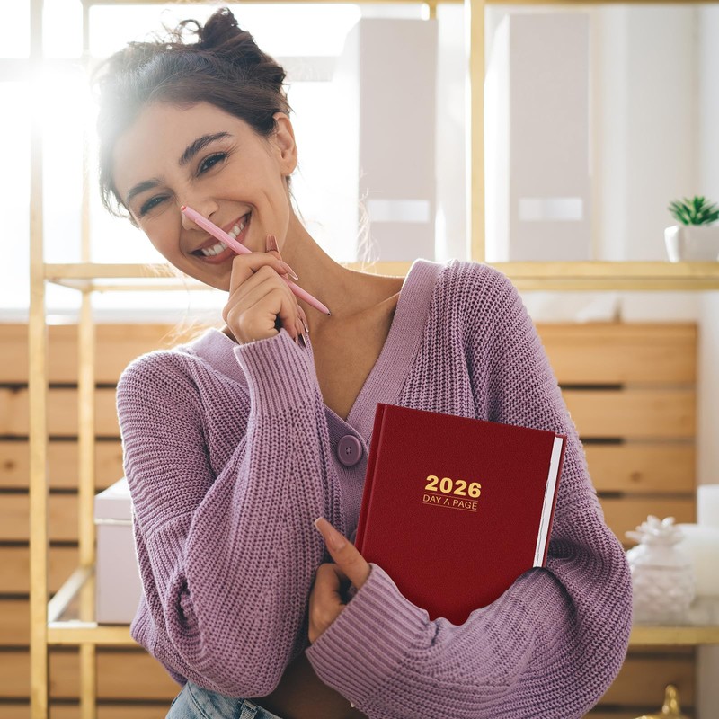 2026 Diary - Diary 2026 Full Page Per Day, Page