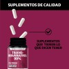 Trans Resveratrol Capsulas Calcio Alta Concentración Puro Blanco Cápsulas Veganas