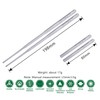 iBasingo Titanium Foldable Chopsticks Camping Travel Retractable Chopsticks Ultralight Reusable