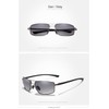 KINGSEVEN Retro Stylish Polarised Sunglasses for Men, Ultralight Memory Temples