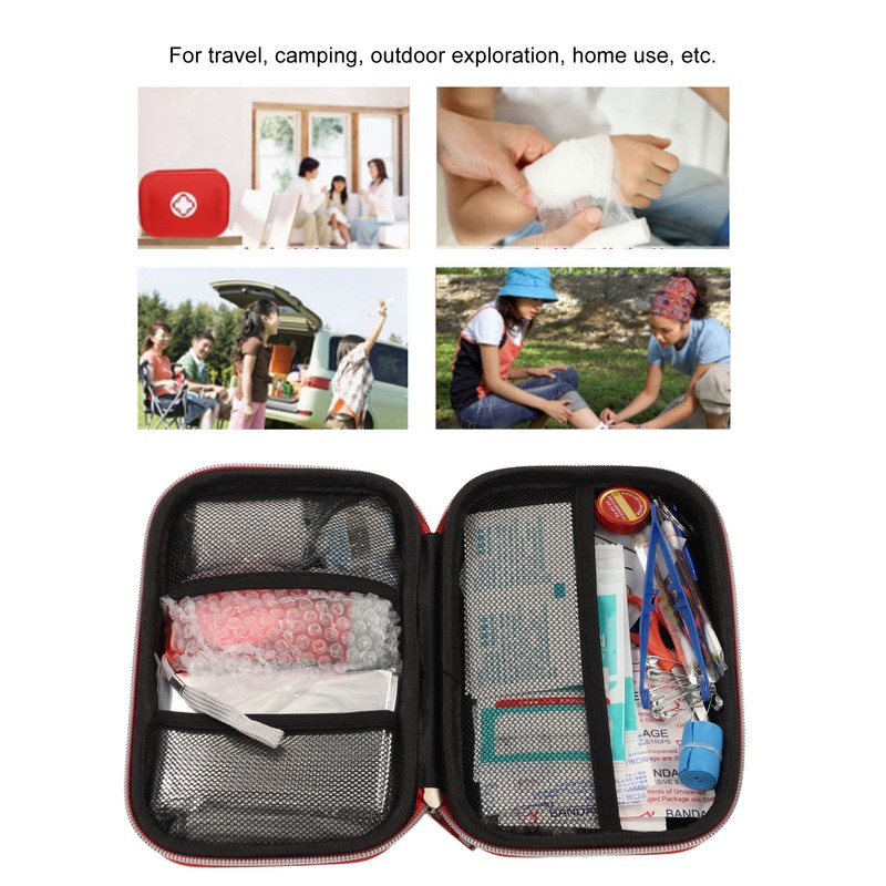 Emergency Survival Kit Waterproof EVA Wear Resistant Portable Medical Kit