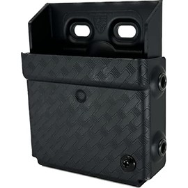 Zero9 Holsters Model 4001 Handcuff Case/Standard Black Basket Weave Molle Lok