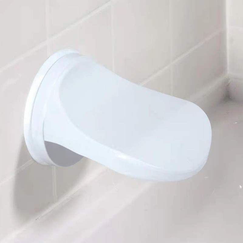 Foot Rest for Shower,Suction Cup PVC Footstool for Wall |