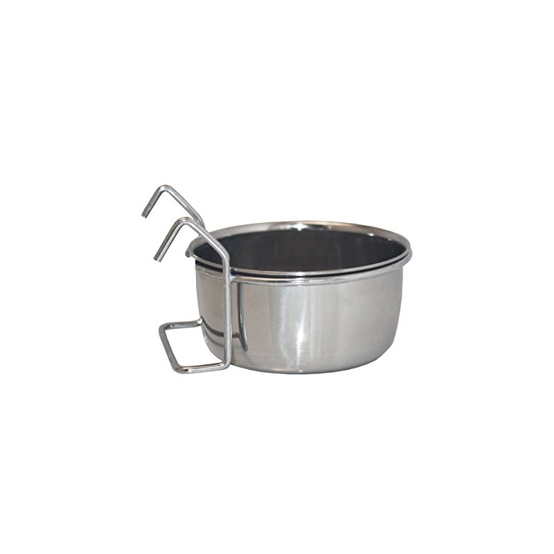 Pet Platter Hook On Pet Bowl,Silver,150 ml